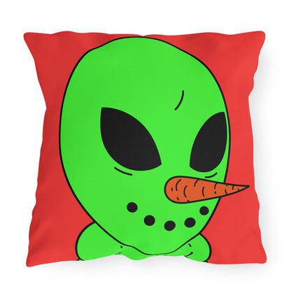 Veggie Visi Alien Vegetable Visitor Outdoor Pillows