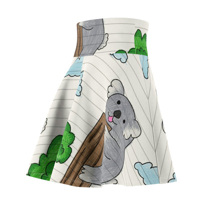 Falda skater para mujer Koala Bear Animal Tree Climber 