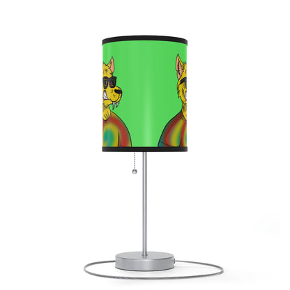 Wolf Hip Cool Stud Breathtaking Cyborg Lamp on a Stand, US|CA plug