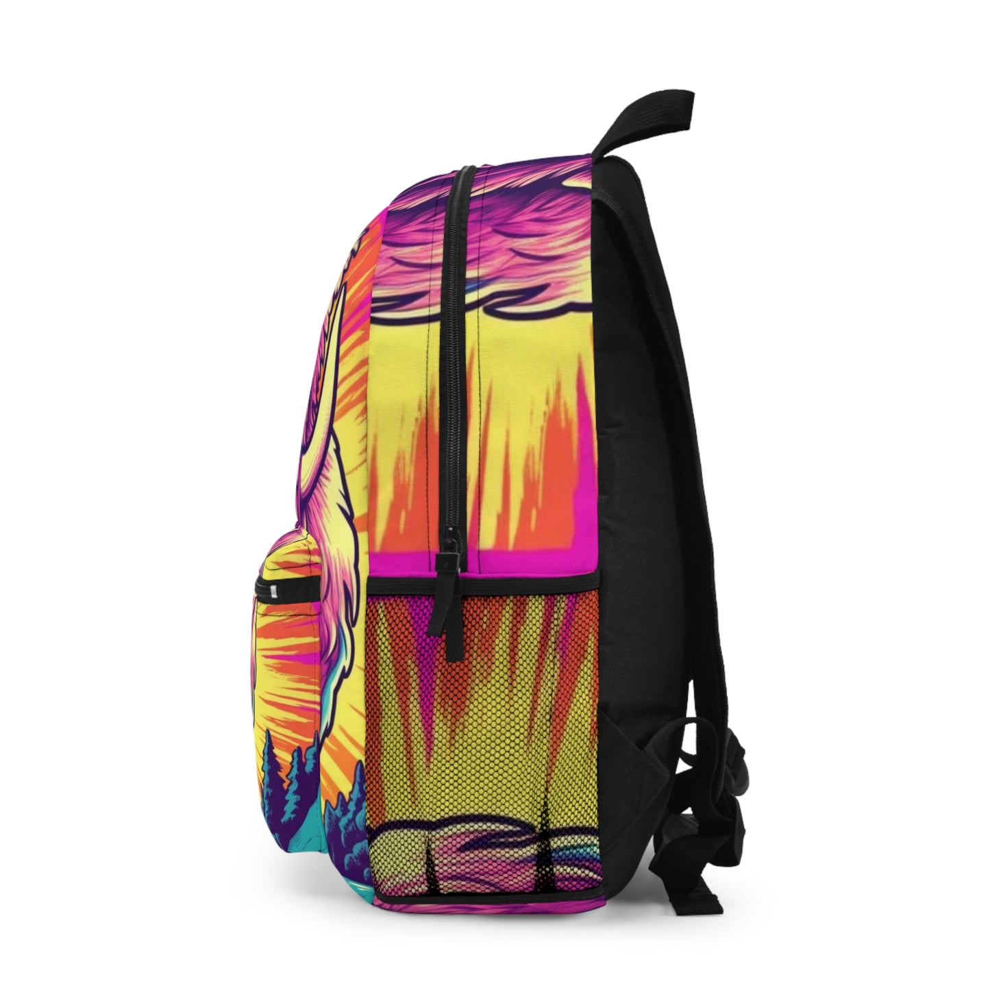 Buffalo American Bison Graphic USA Style Backpack