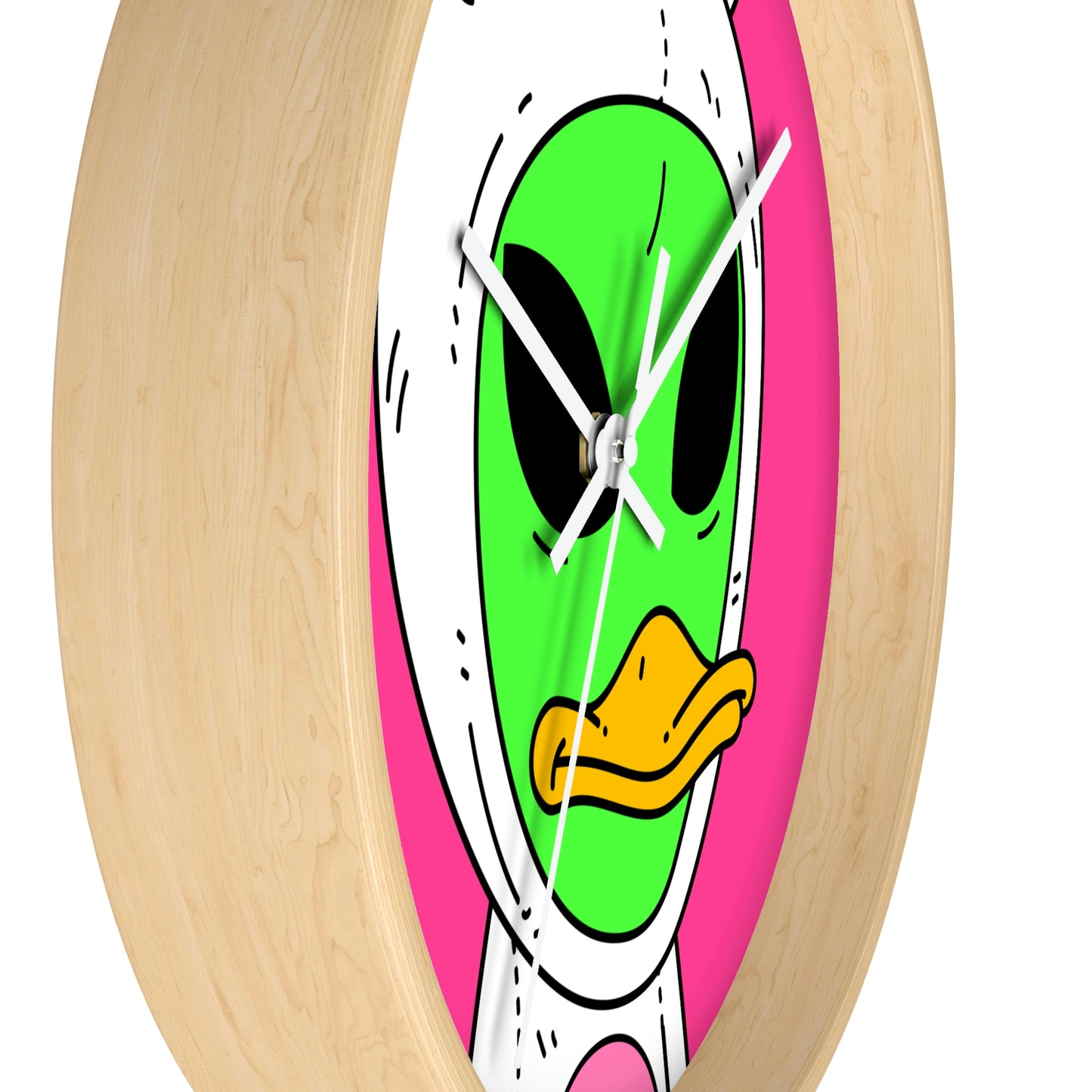 Duck Bunny Alien Wall clock