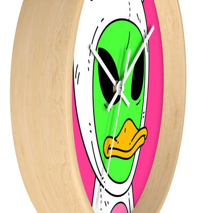 Duck Bunny Alien Wall clock