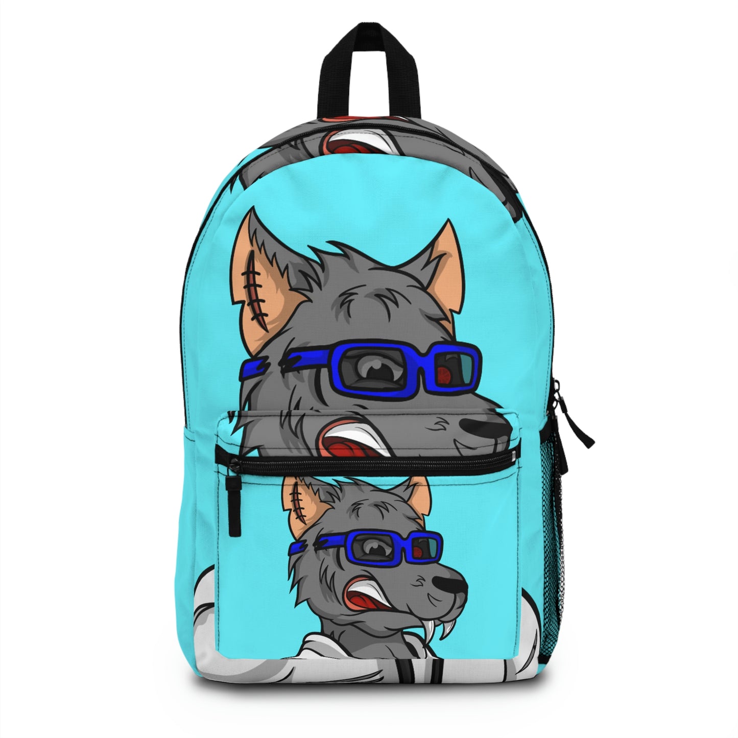 Wolf Fitness Cyborg Werewolve Backpack