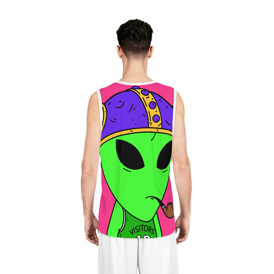 Viking Pipe Visitor Alien Basketball Jersey (AOP)