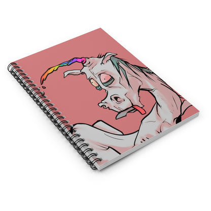 Unicorn Mythical Horse Creature Spiral Notebook - Ruled Line