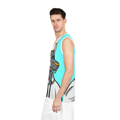 Chief Chef Cook Wolf Werewolve Cyborg Basketball Jersey