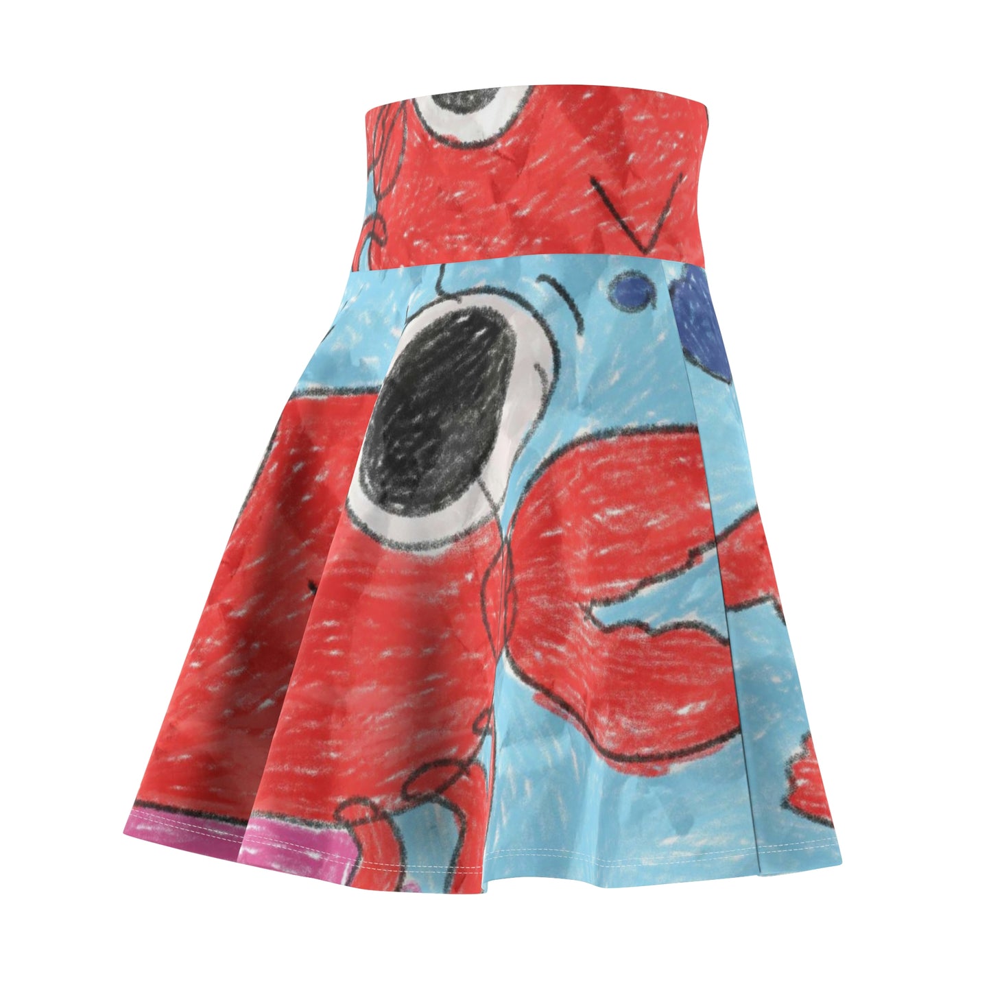 Lobster Crab Graphic Sea Lovers Women's Skater Skirt