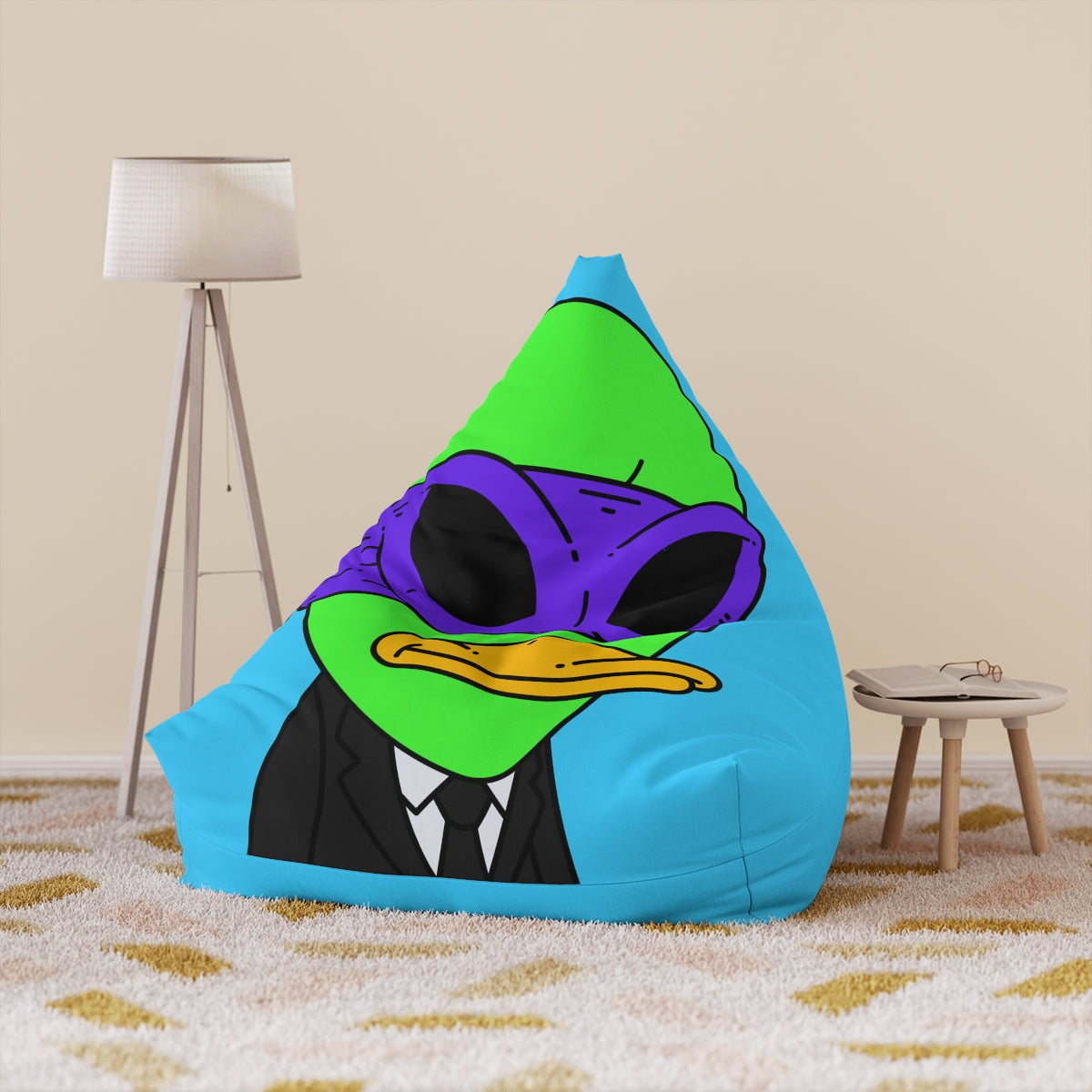 Alien Visitor 751 Bean Bag Chair Cover