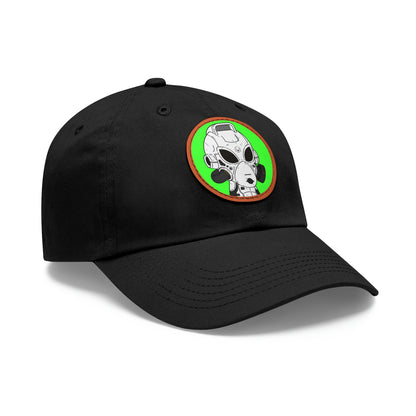 Alien LOL Visitor Dad Hat with Leather Patch (Round)