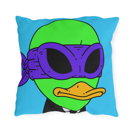 Visitor 751 Alien Outdoor Pillows