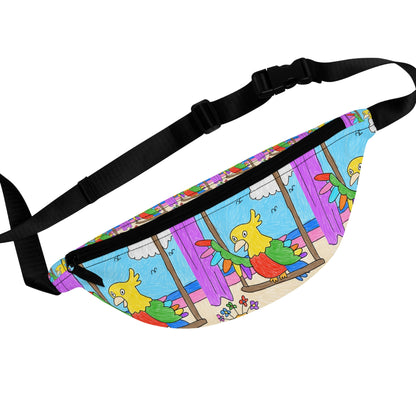 Animal Lover Parrot Perfect Gift for Parrot Owners Fanny Pack