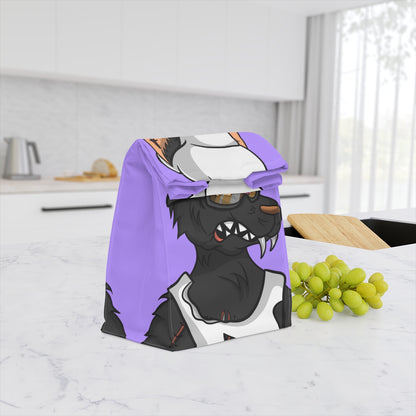 Chef Hat Cooking Wolf Muscle Shirt Ski Goggles Black Fur Cyborg Polyester Lunch Bag