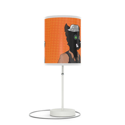 First Edition Cyborg Werewolve Wolf Lamp on a Stand, US|CA plug