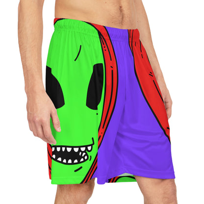 Alien Anon Visitor Basketball Shorts (AOP)