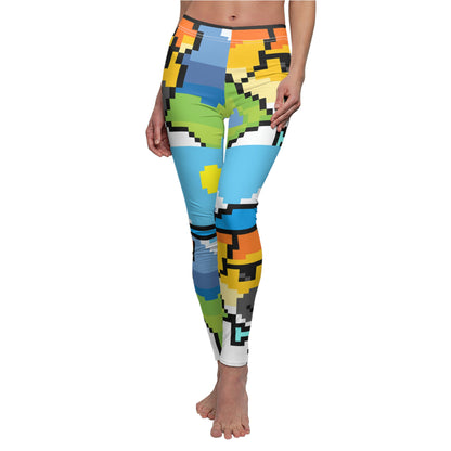 Dog Travel Adventure Animal Women's Cut & Sew Casual Leggings