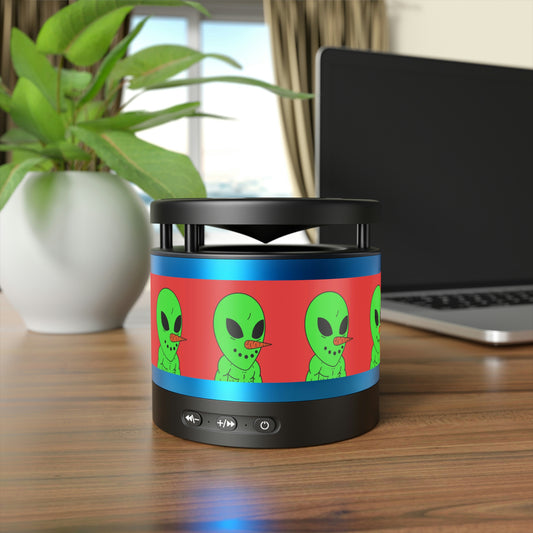 Veggie Visi Alien Vegetable Visitor Metal Bluetooth Speaker and Wireless Charging Pad