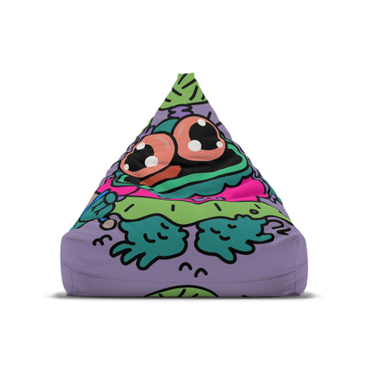 Frog Fly Fantasy Bean Bag Chair Cover