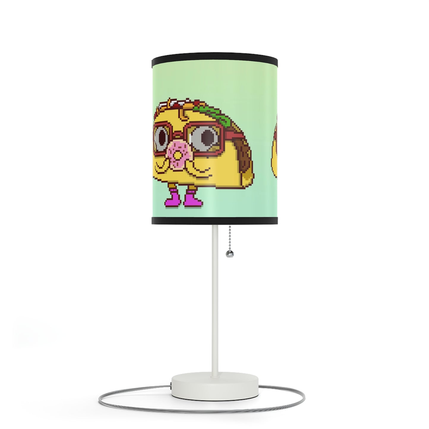 Donut Dessert Snack Taco Lamp on a Stand, US|CA plug