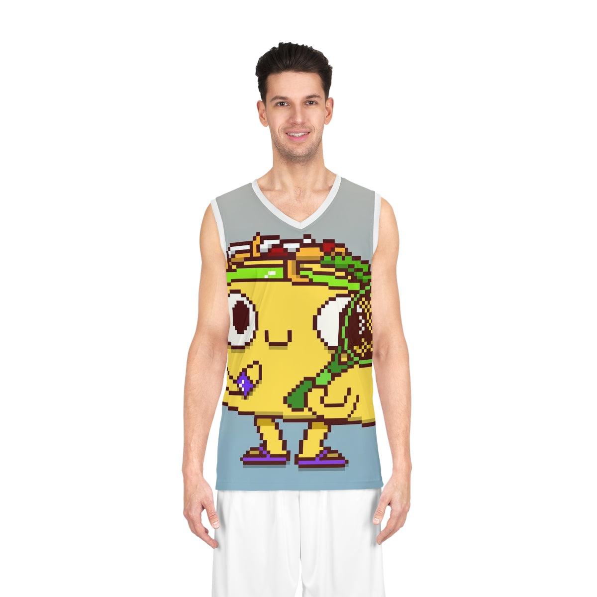 Hungry Taco Player Tennis Jersey