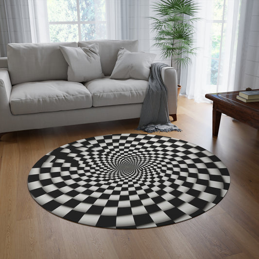 Alfombra redonda Vortex Illusion Design One