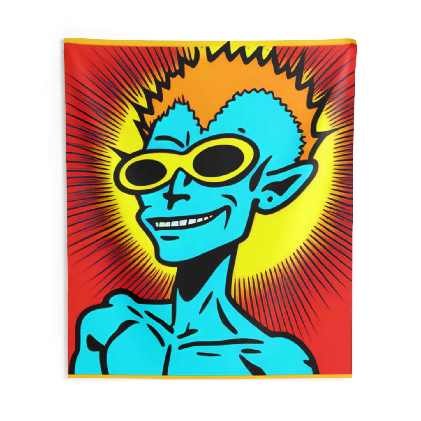 Anime Alien Hip Style Indoor Wall Tapestries