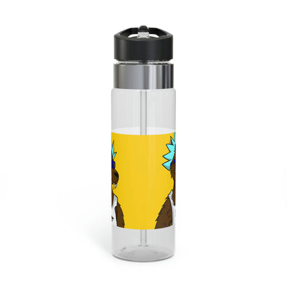 Spiky Blue Hair Cartoon Werewolve Wolf Kensington Tritan™ Sport Bottle, 20oz