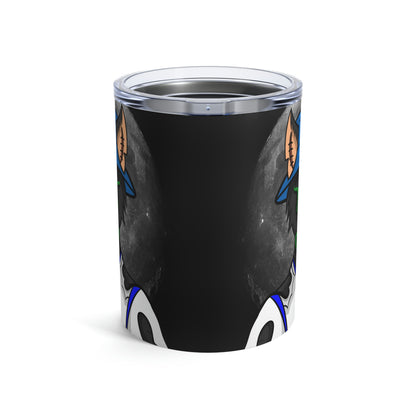 Vaso de luna llena Cyborg hombre lobo lobo 10oz