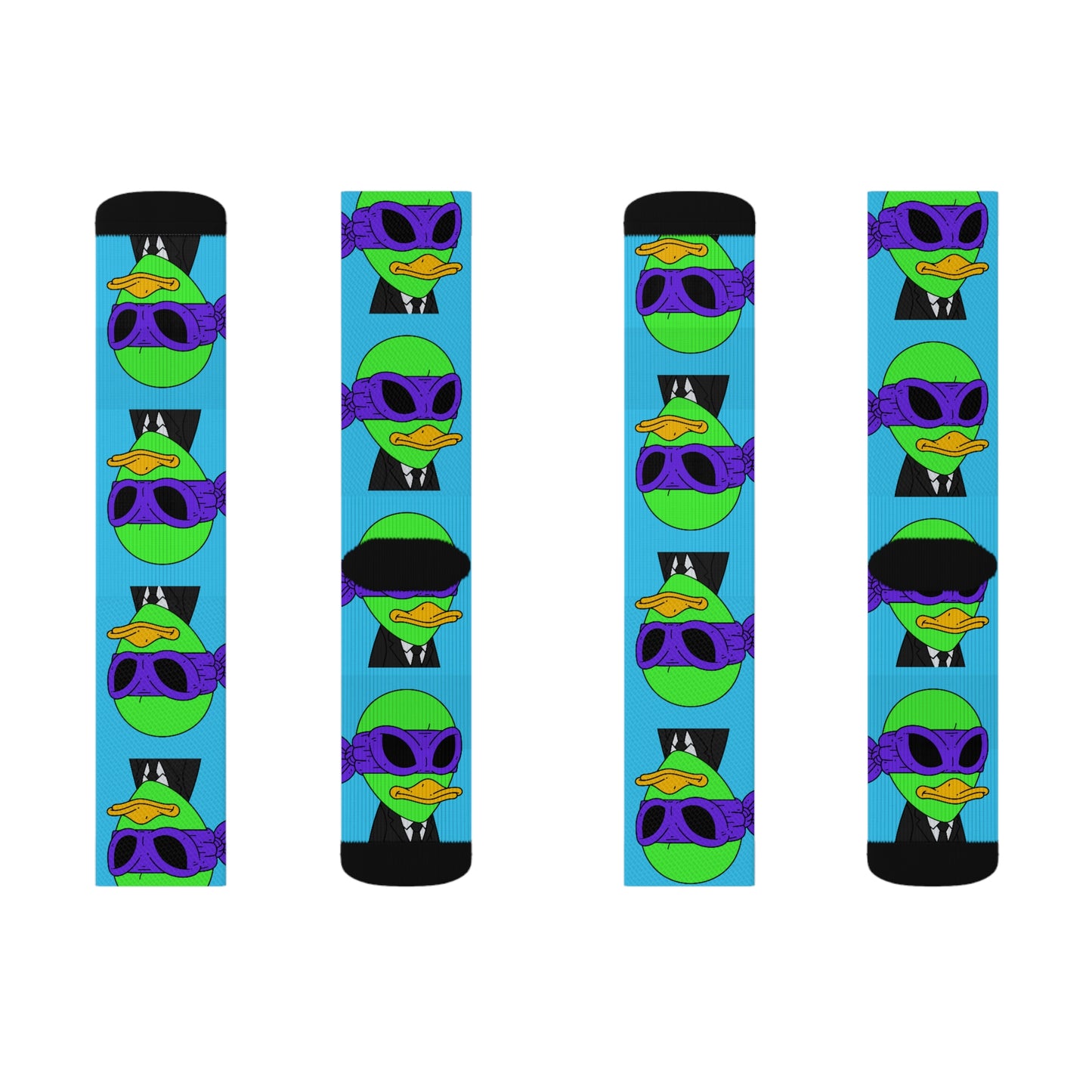 Alien Visitor 751 Sublimation Socks