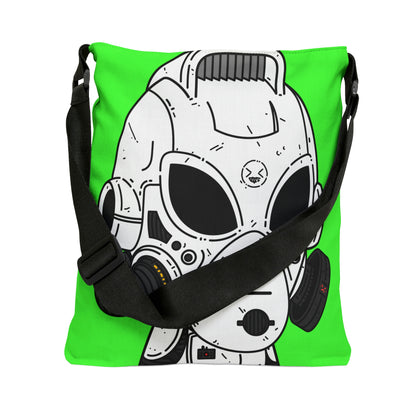 Alien LOL Visitor Adjustable Tote Bag (AOP)