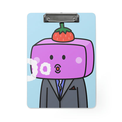 Strawberry Fruit Head Block Clipboard