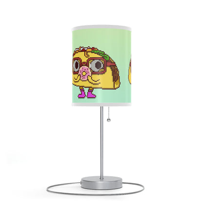 Donut Dessert Snack Taco Lamp on a Stand, US|CA plug