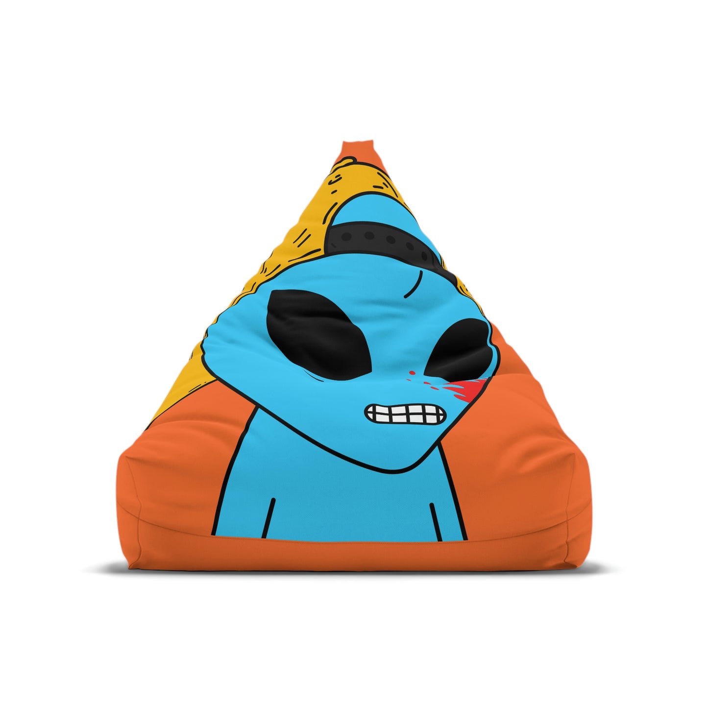 Alien Blue Blood Visitor Bean Bag Chair Cover