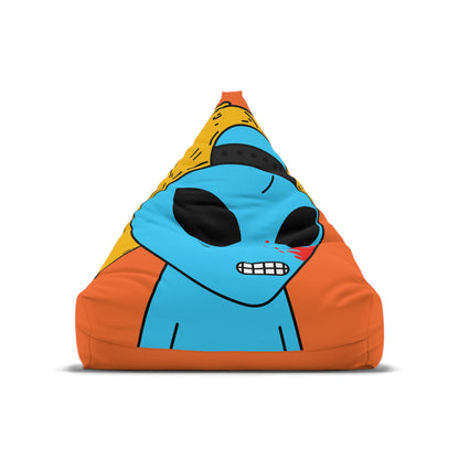 Alien Blue Blood Visitor Bean Bag Chair Cover