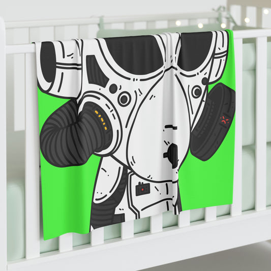 Alien LOL Visitor Baby Swaddle Blanket