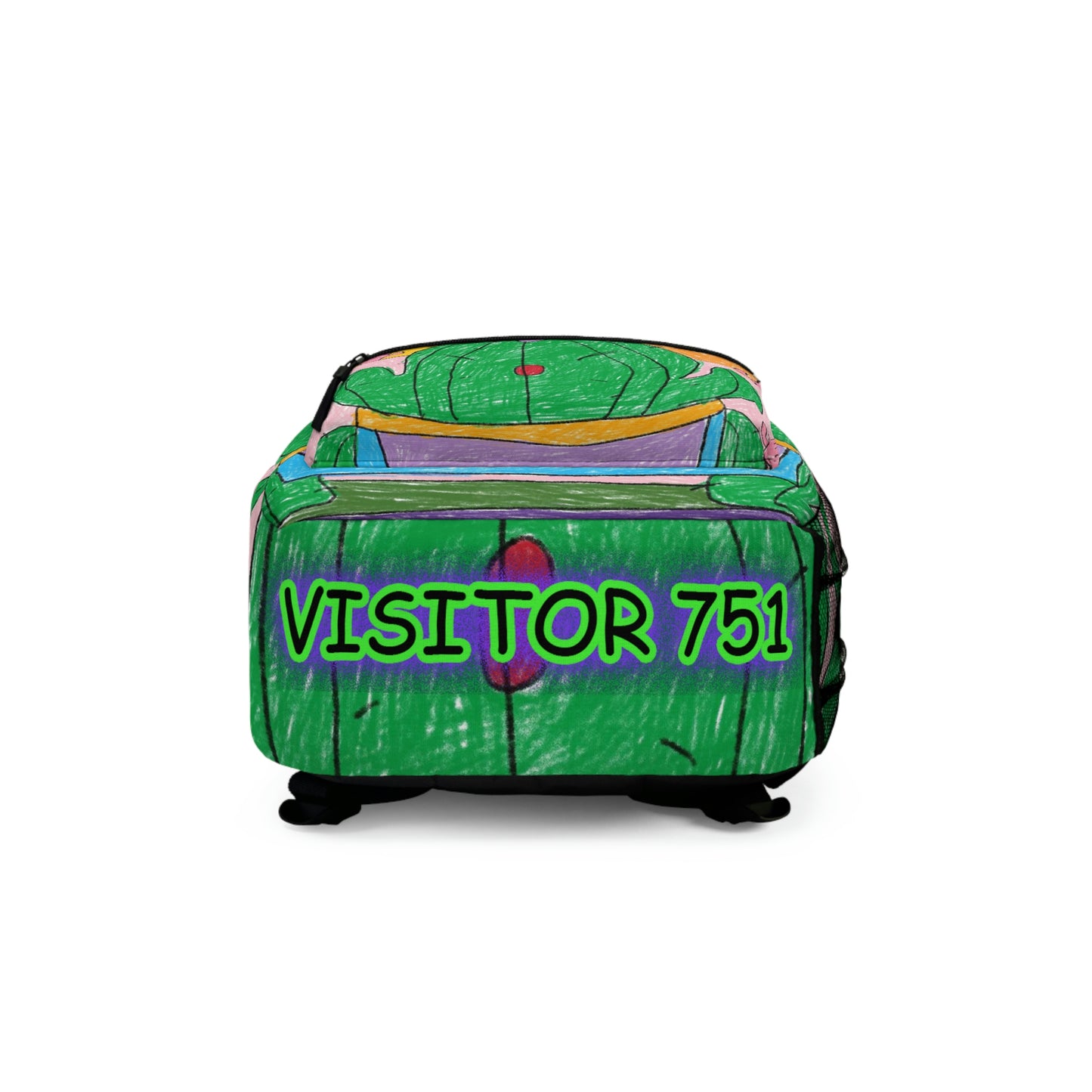 Desert Cactus Sumo Wrestler Graphic Backpack