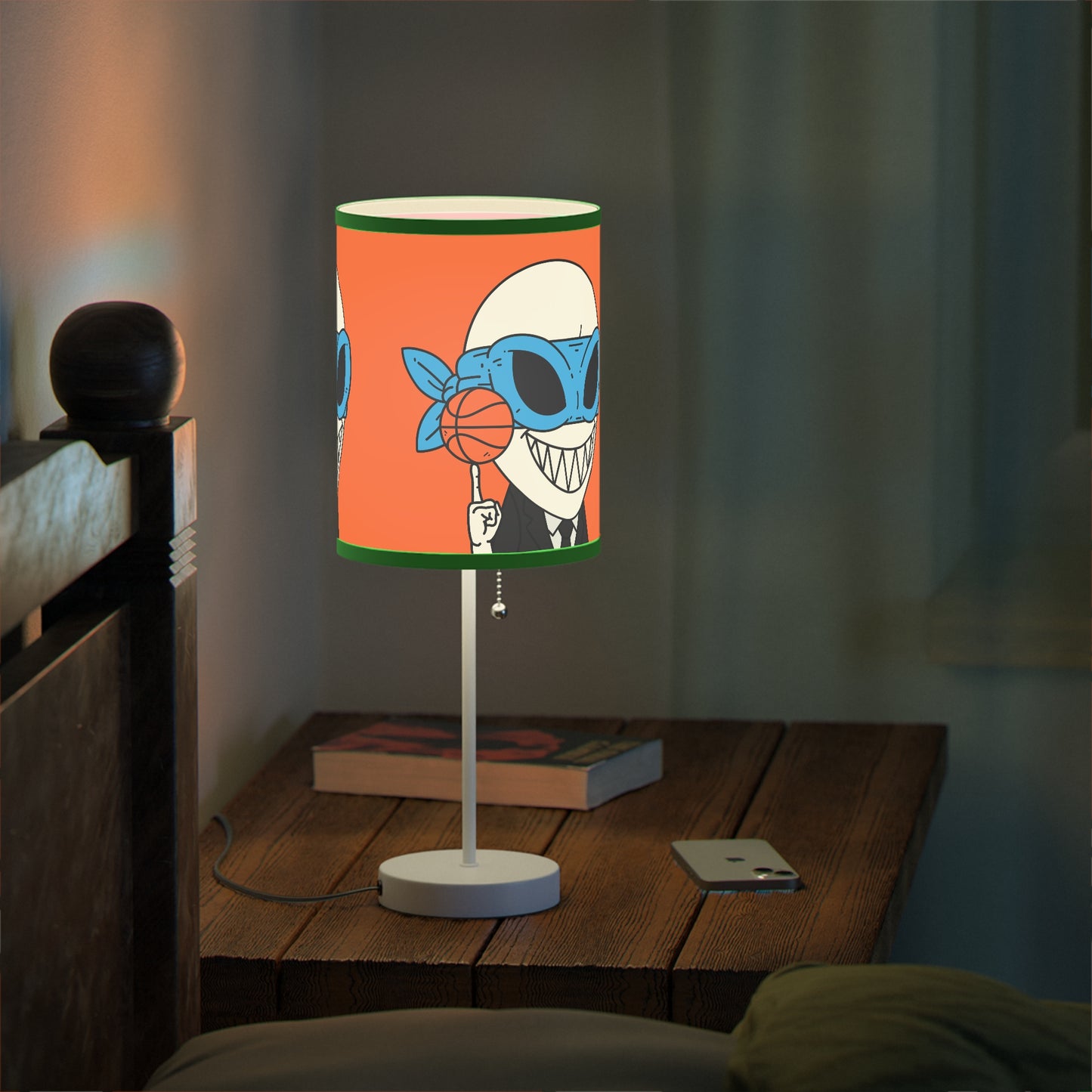 Basketball Sport Baller Alien Visitor Lamp on a Stand, US|CA plug