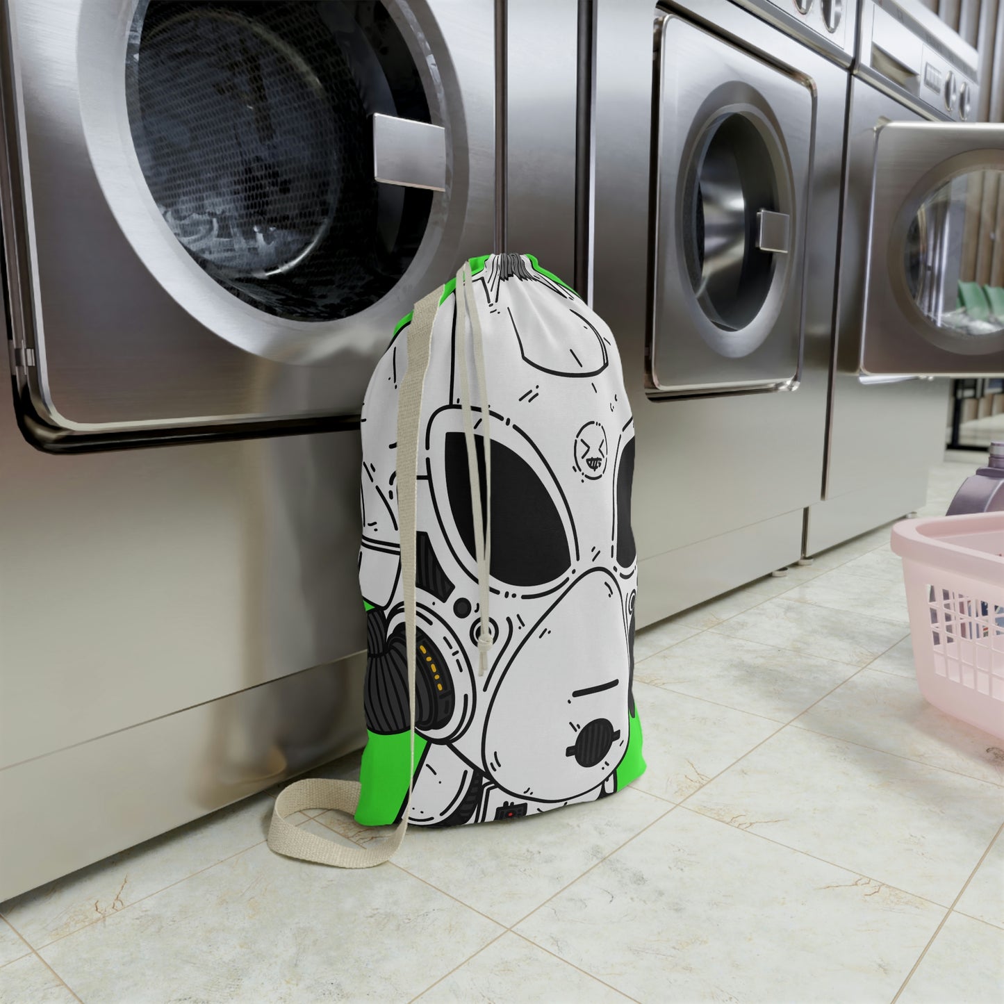 Alien LOL Visitor Laundry Bag