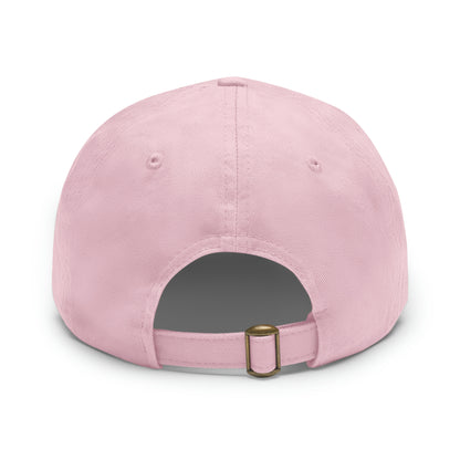 Alien LOL Visitor Dad Hat with Leather Patch (Round)