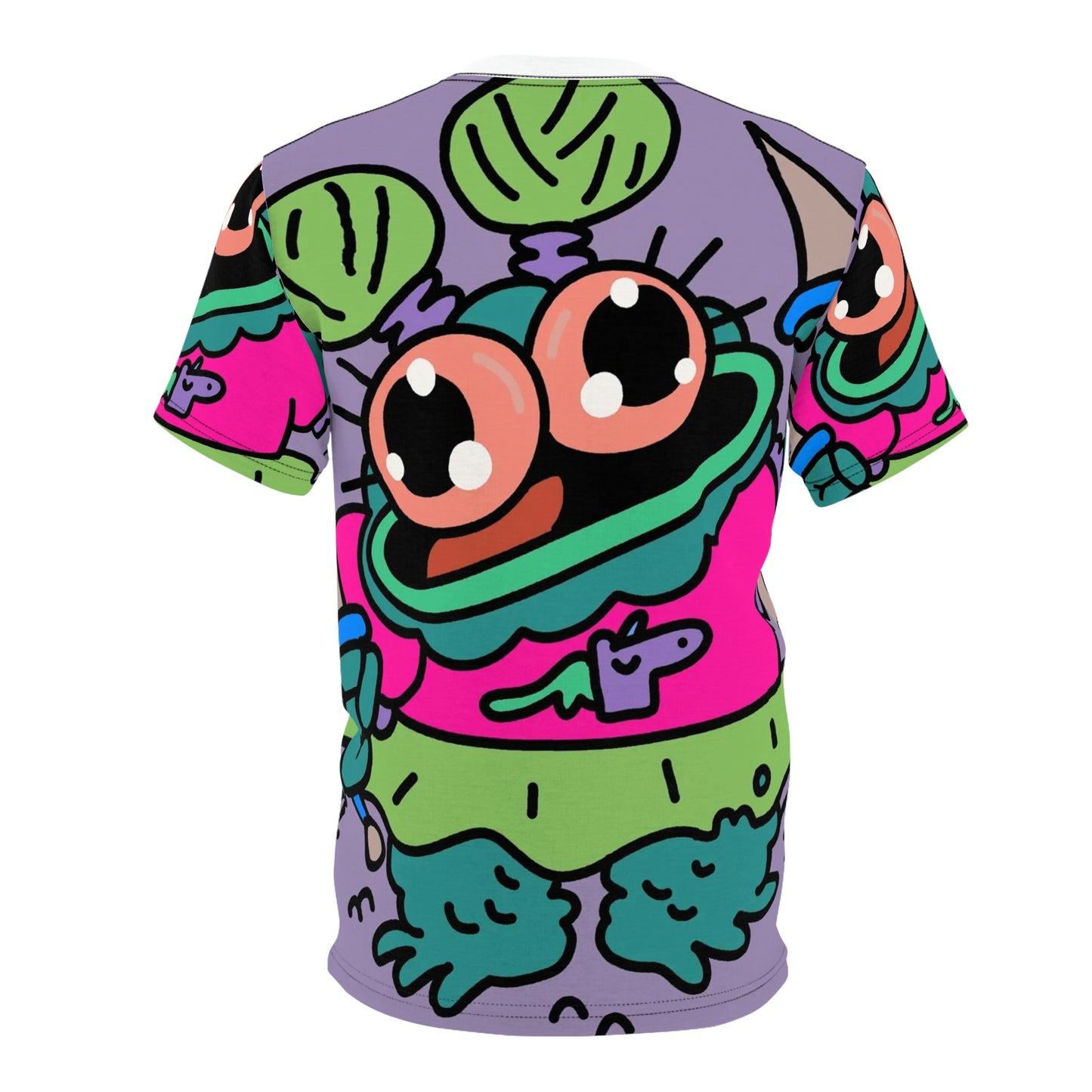 Frog Peppe Froggy Cartoon Unisex AOP Cut & Sew Tee