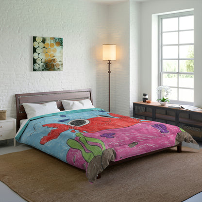 Lobster Crab Graphic Sea Lovers Comforter
