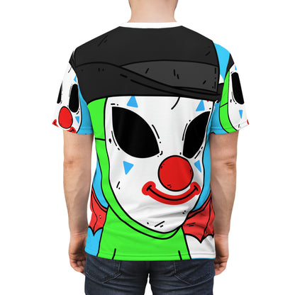 Alien Posse Clown Cartoon Visitor Unisex AOP Cut & Sew Tee