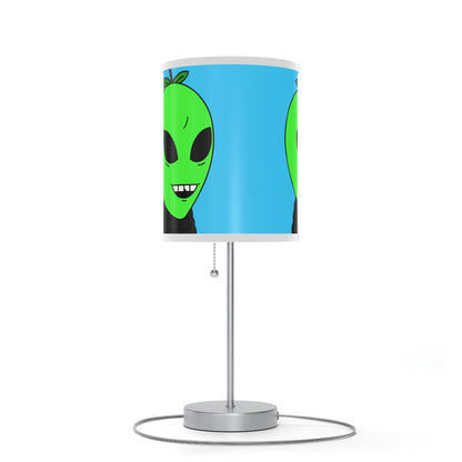 Green Apple Alien Lamp on a Stand, US|CA plug