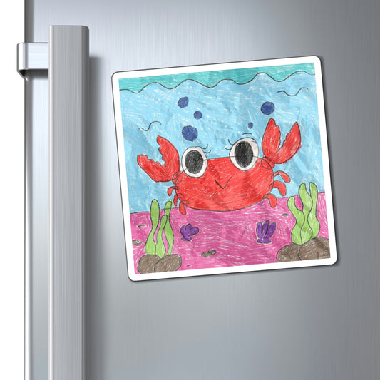 Lobster Crab Graphic Sea Lovers Magnets