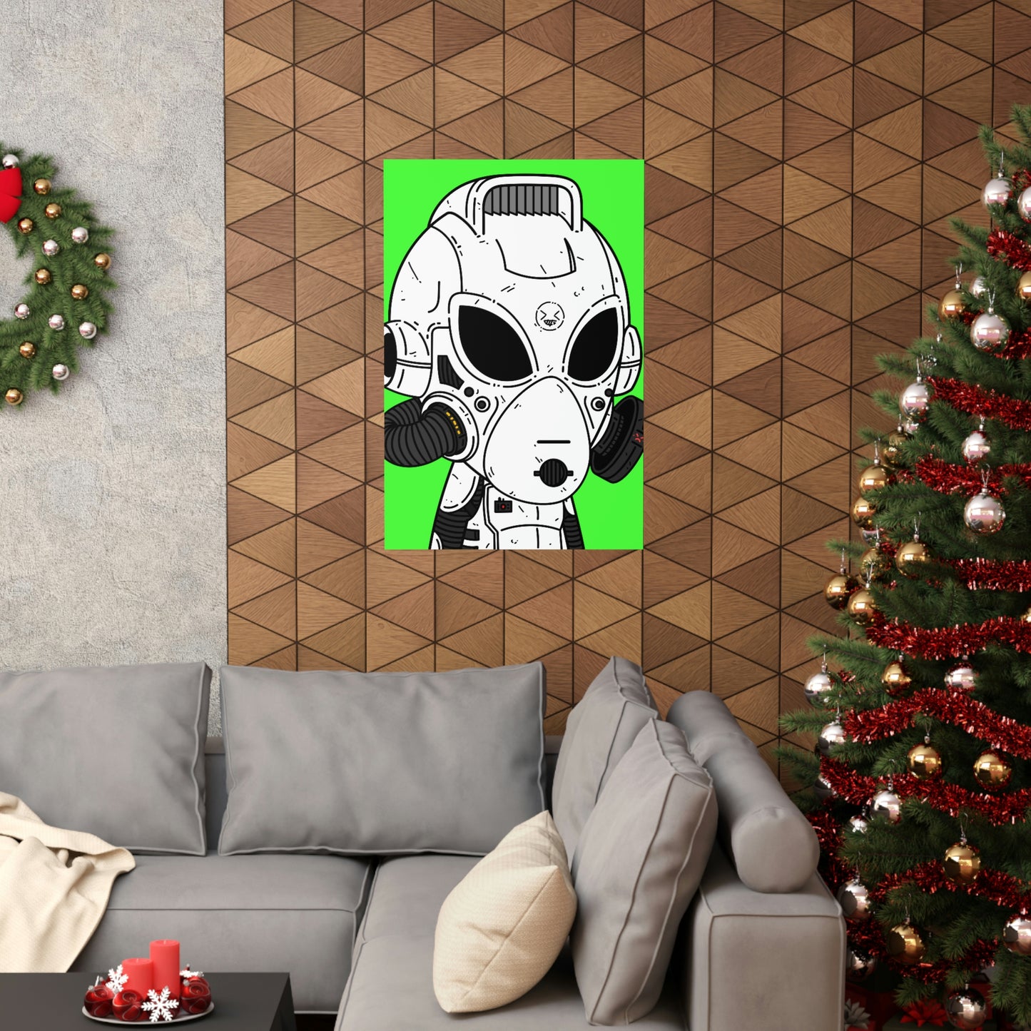 Alien LOL Visitor Premium Matte Vertical Posters