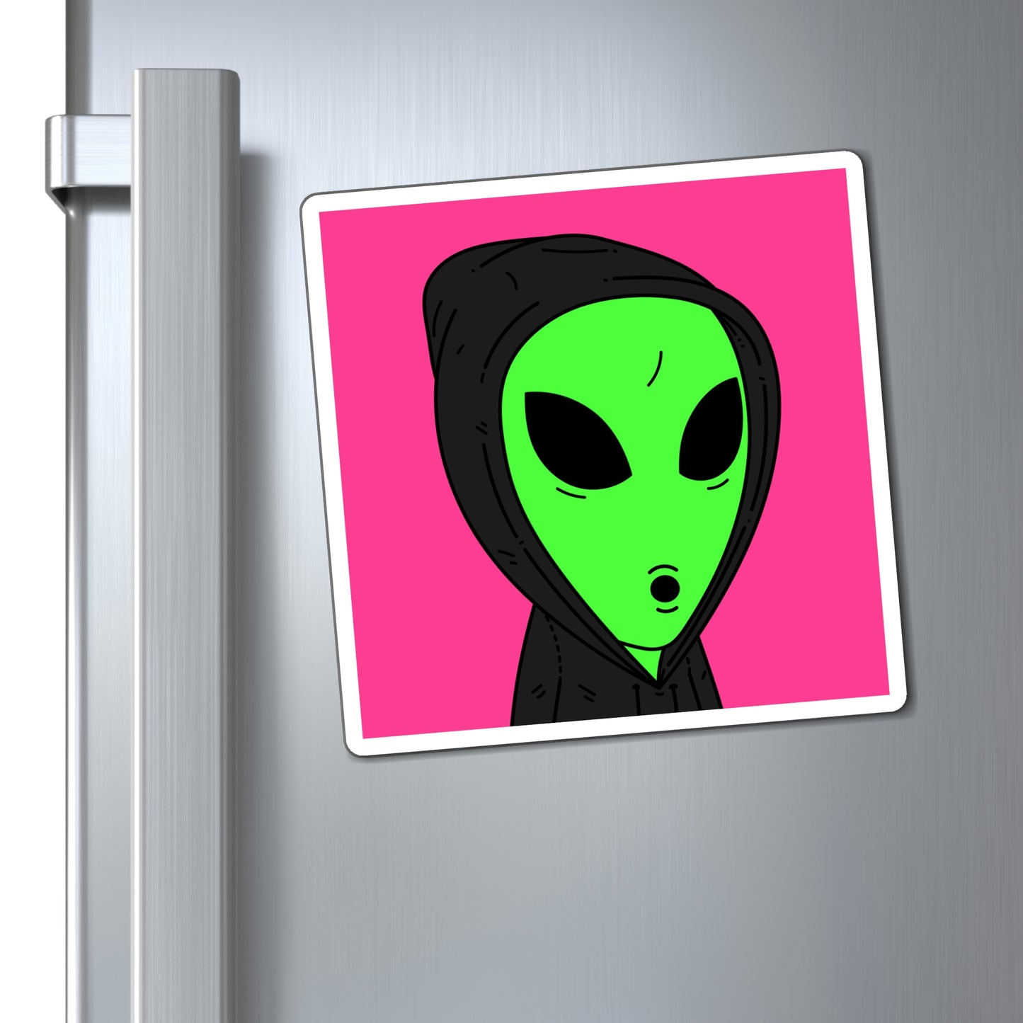 Anonymous Anon Alien Visitor Magnets