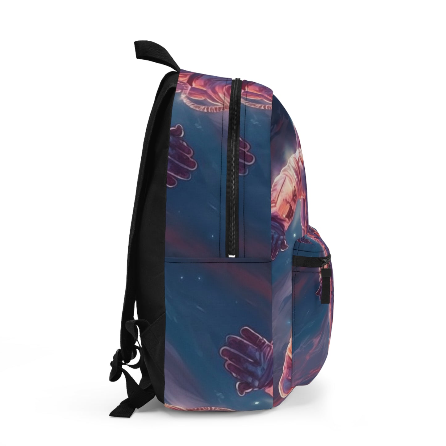 Astronauta en el espacio exterior - Galaxy Starfield Art Mochila