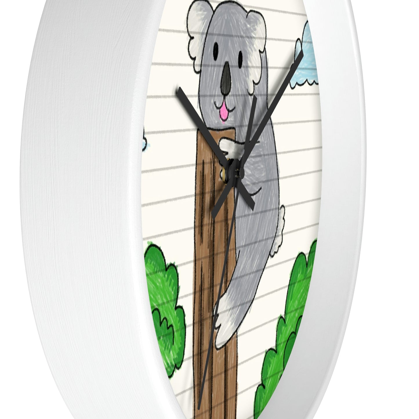 Koala Bear Animal Tree Climber Wall clock