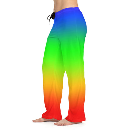 dye tie coolerful Women's Pajama Pants (AOP)