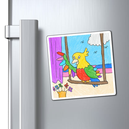 Animal Lover Parrot Perfect Gift for Parrot Owners Magnets