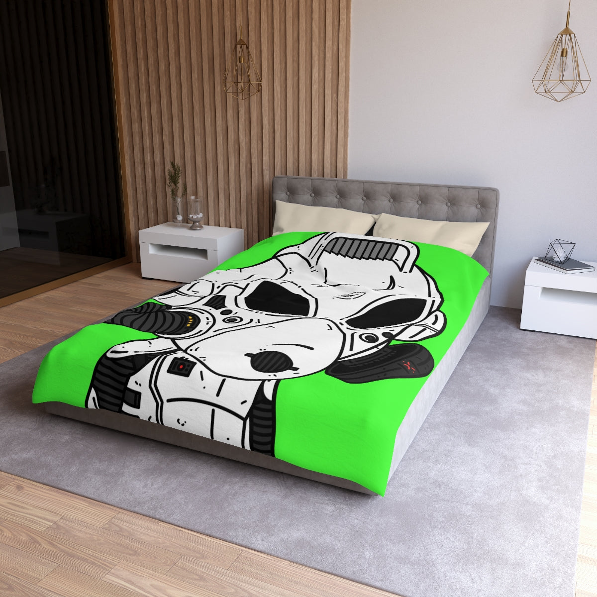 The LOL Visitor Microfiber Duvet Cover